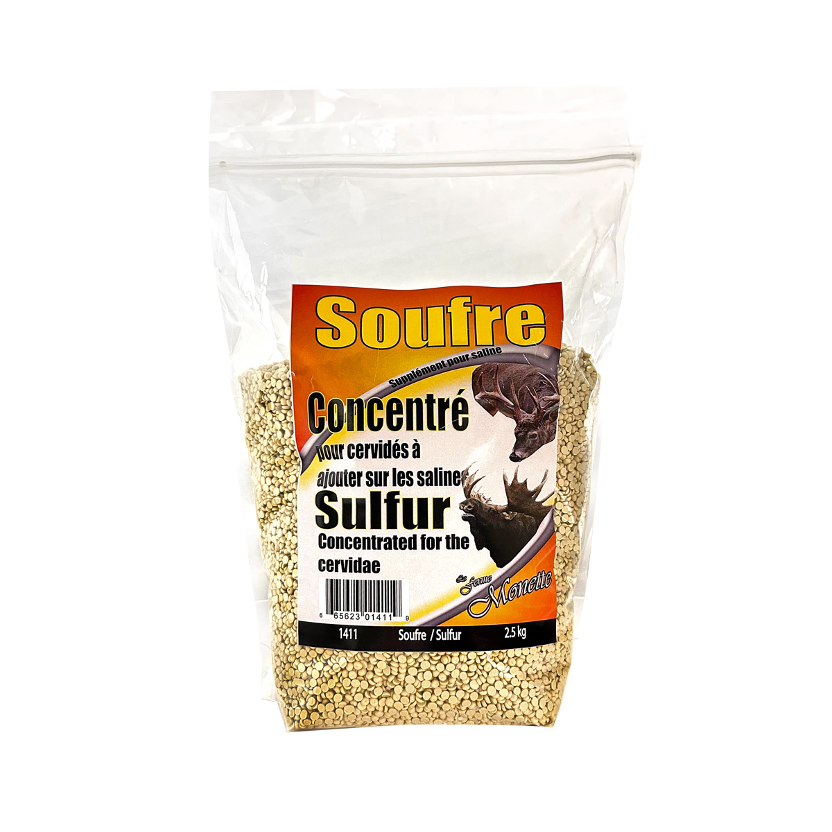 Ferme Monette Outdoor's - Concentrated Sulfur for Cervidae 2.5 kg