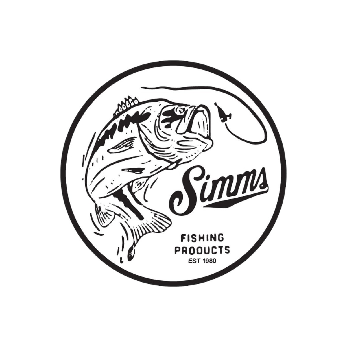Simms - Nostalgic Bass Sticker