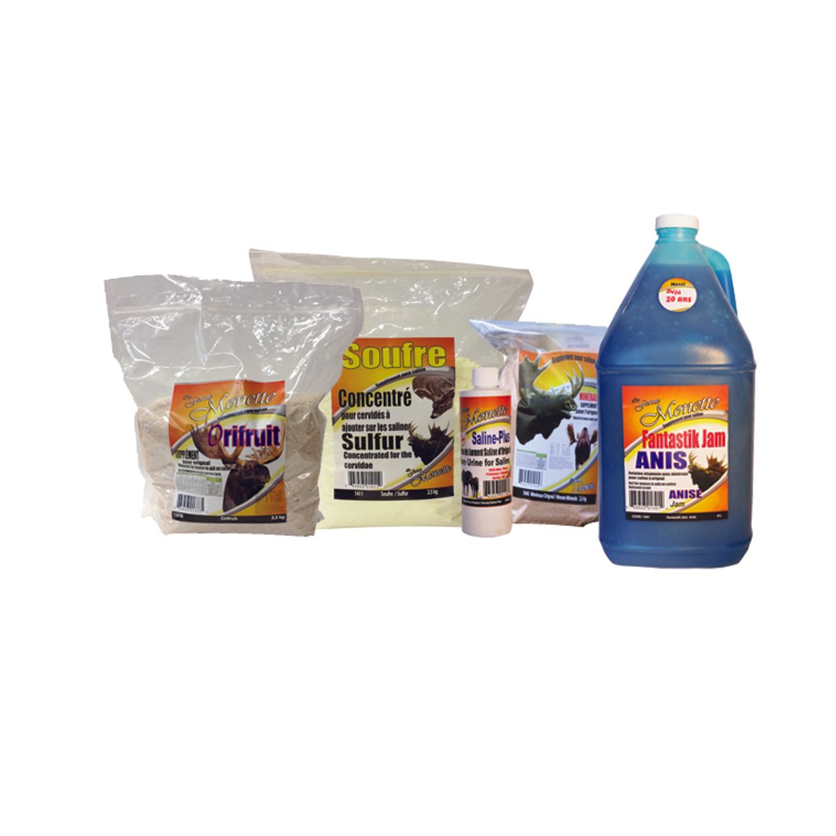 Ferme Monette Outdoor's - Complete Set of Moose Saline