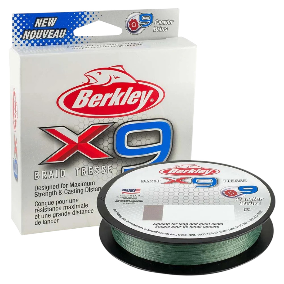 Berkley - X9 Braided Line - 164 yards