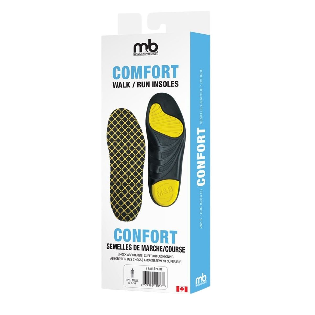 Moneysworth Best - Comfort Walk/Run Insoles