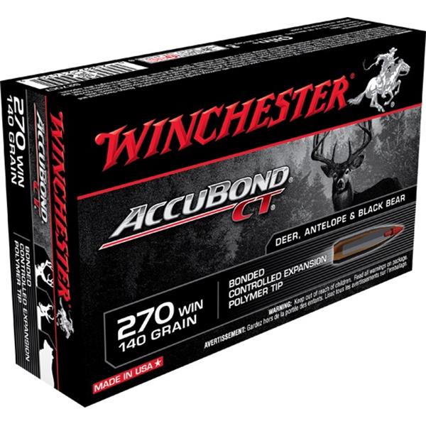 Winchester - .270 WIN 140gr Accubond CT Ammunition