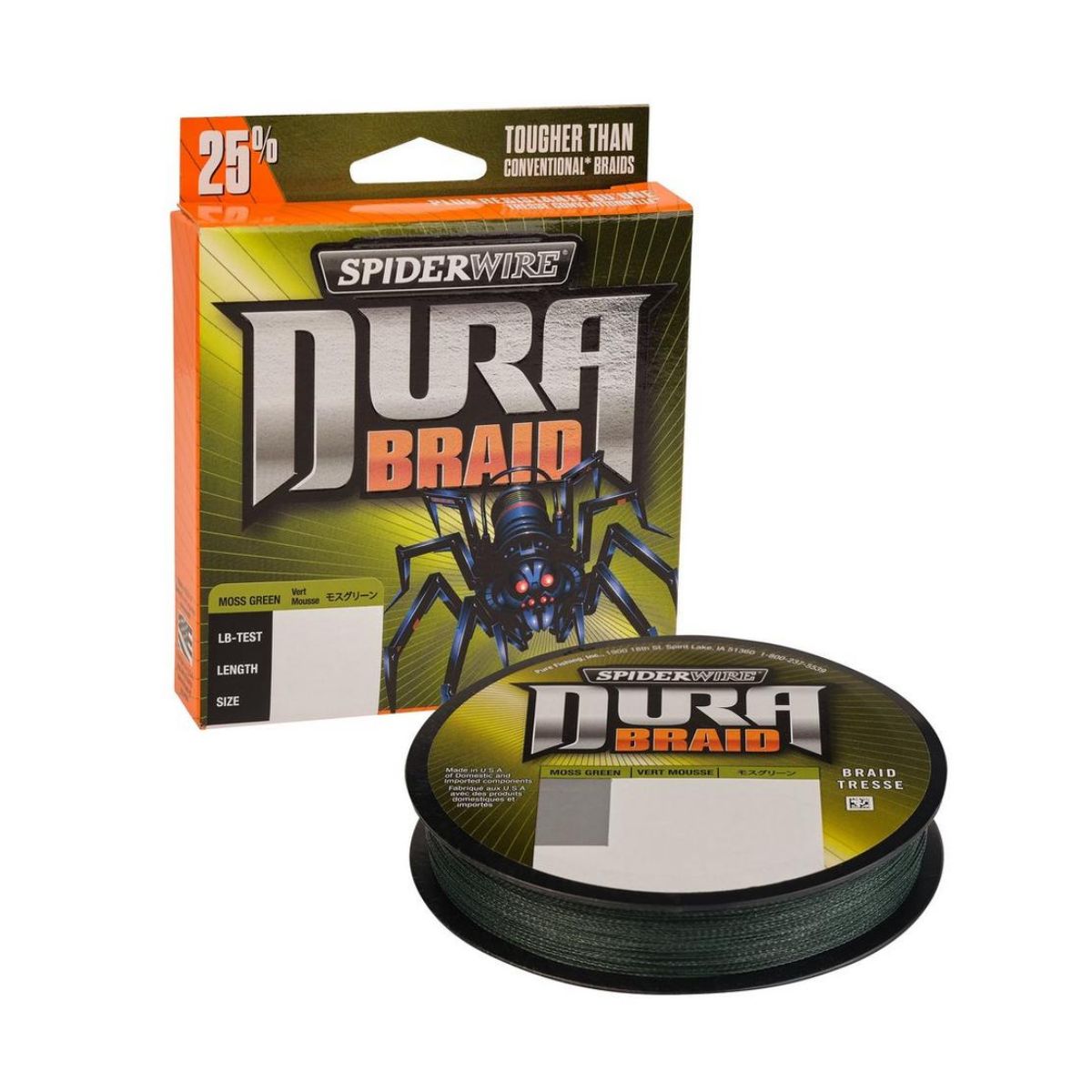 Spiderwire - Spiderwire Durabraid Braided Line - 328 yards