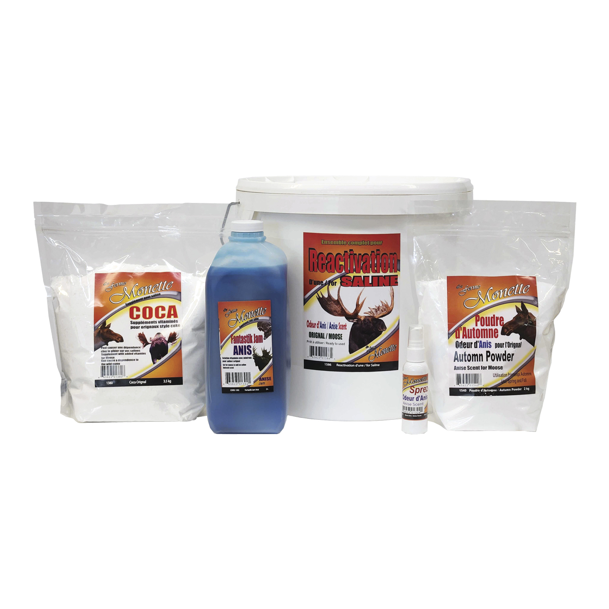 Ferme Monette Outdoor's - Moose's Complete Saline Reactivation Kit