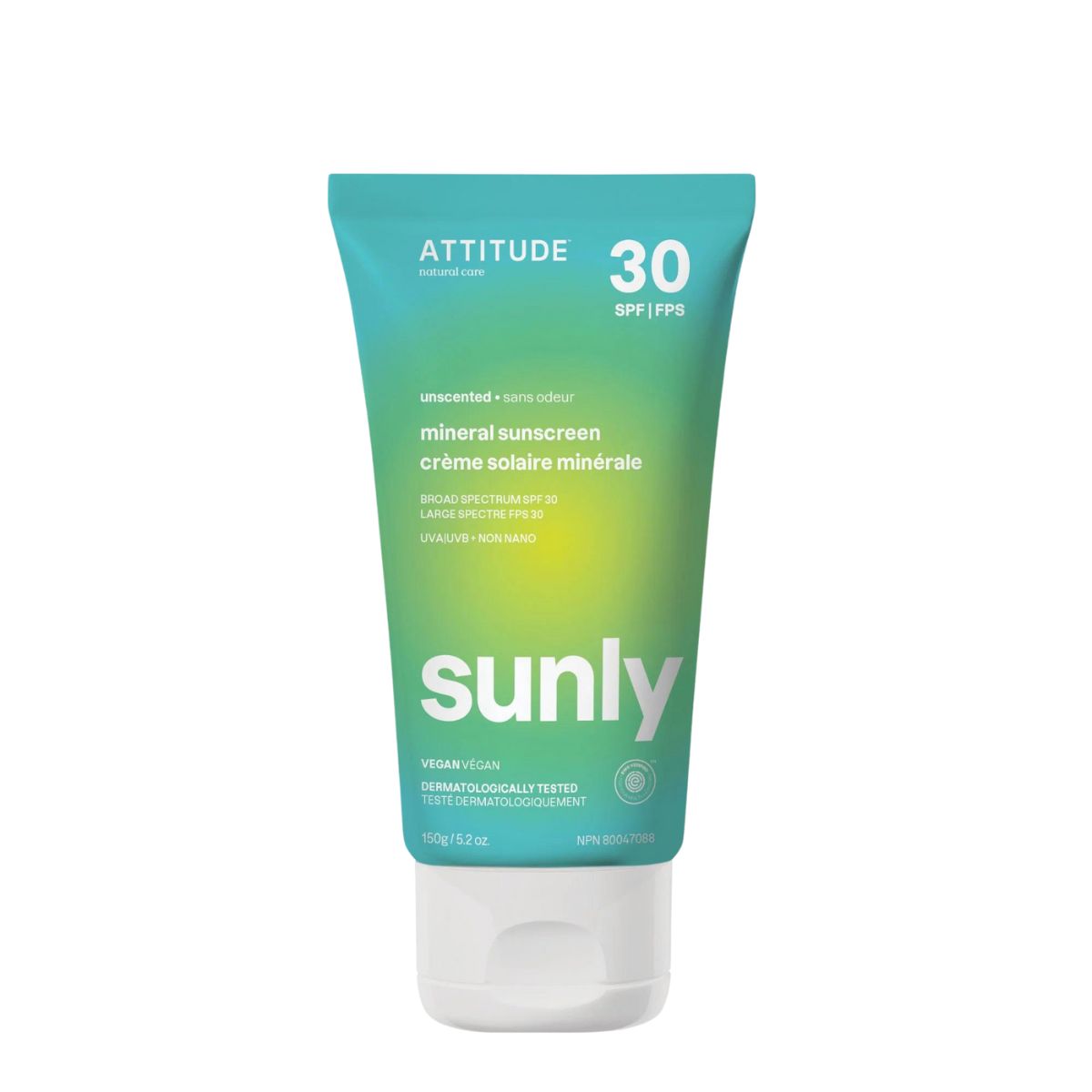 Attitude - Odorless Mineral Sunscreen - SPF 30