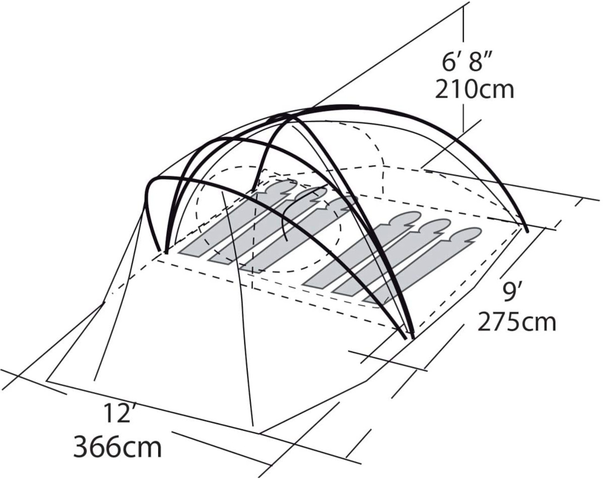 Bon Echo Tour 600 6 Tent - Eureka! | Latulippe