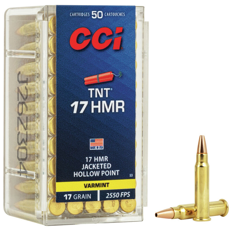 CCI Ammunition - TNT 17 HMR 17 GR