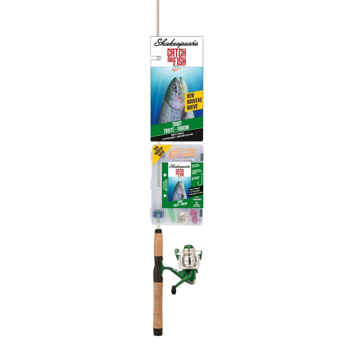 Shakespeare - Catch More Fish® Trout Spinning Combo