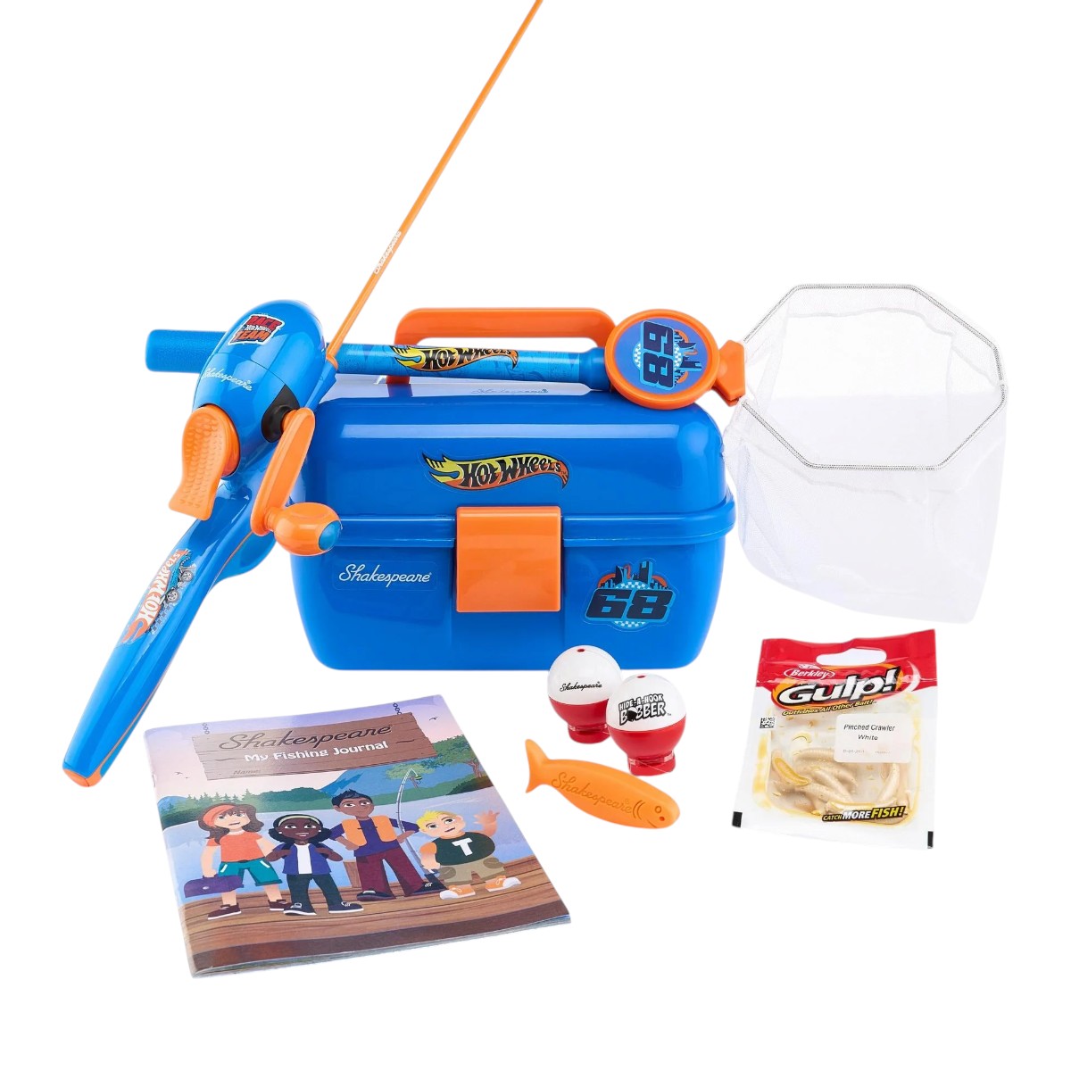 Shakespeare - Ensemble de pêche Mattel® Hot Wheels®
