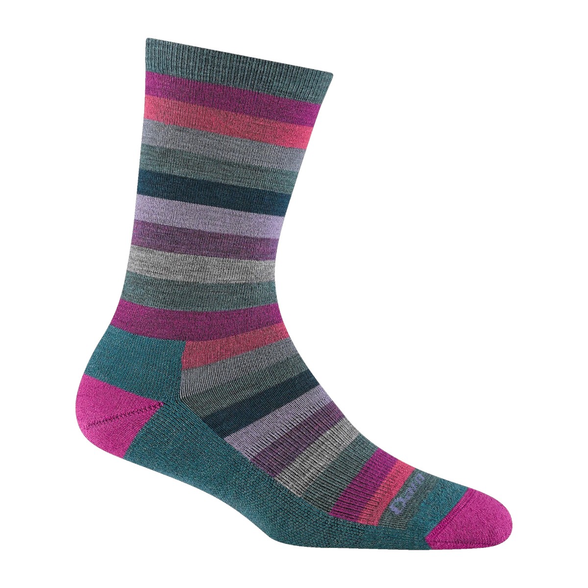 Darn Tough - Chaussettes légères mollet Mystic Stripe Lifestyle pour femme