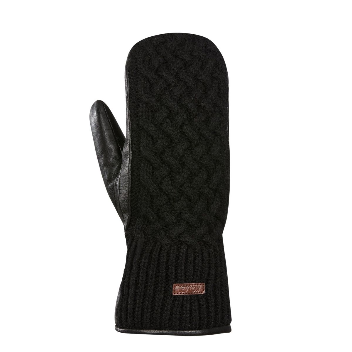 Kombi - Women's Ariana Knit and Leather Mittens