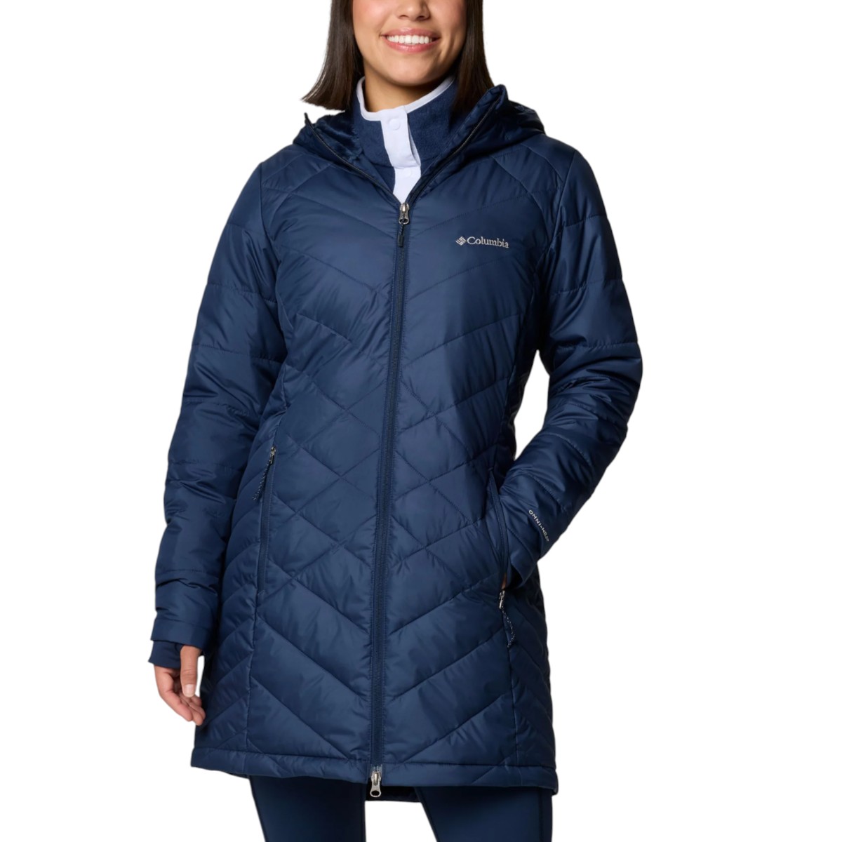 Columbia - Manteau long à capuchon Heavenly pour femme