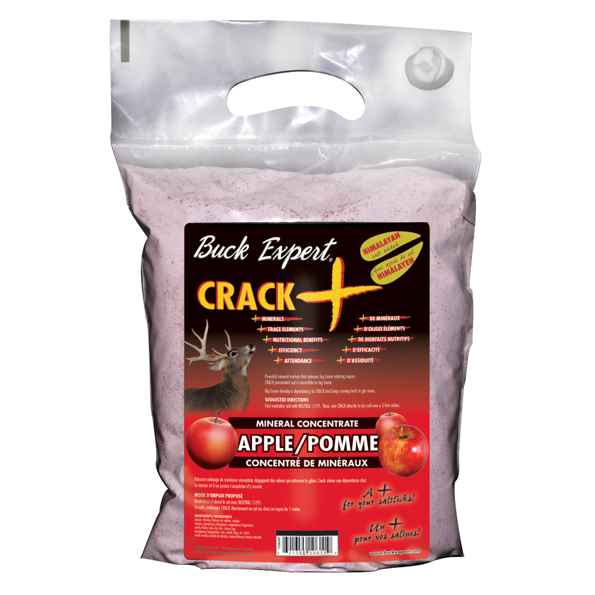 Buck Expert - Fruity Salt and Minerals Crack for Whitetail 3 kg