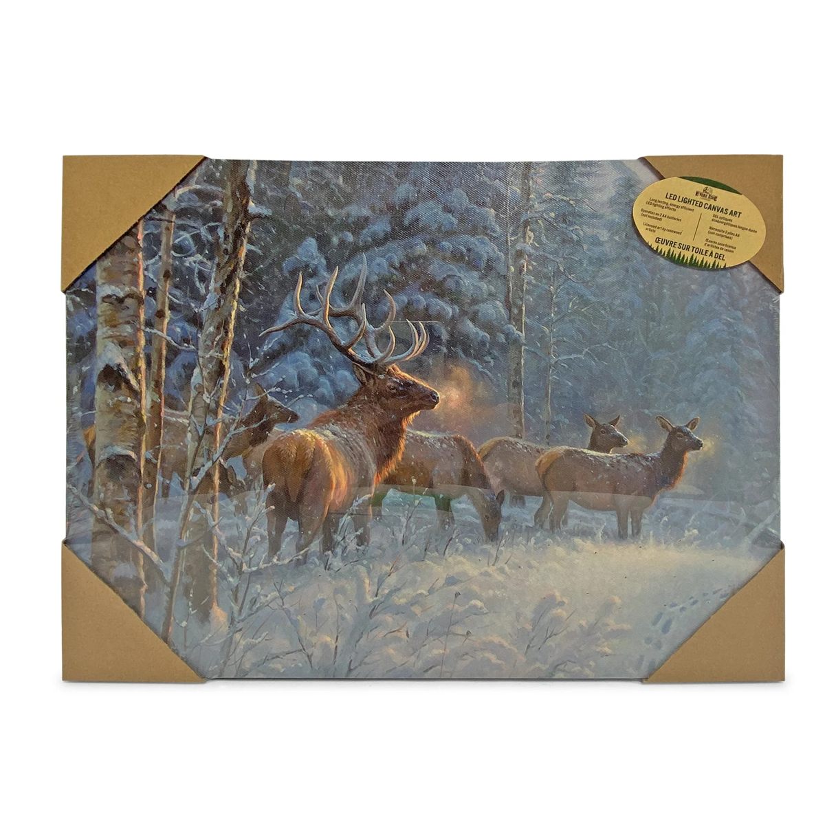 Rivers Edge Products - Breaking the Silence 12" x 16'' LED Canvas