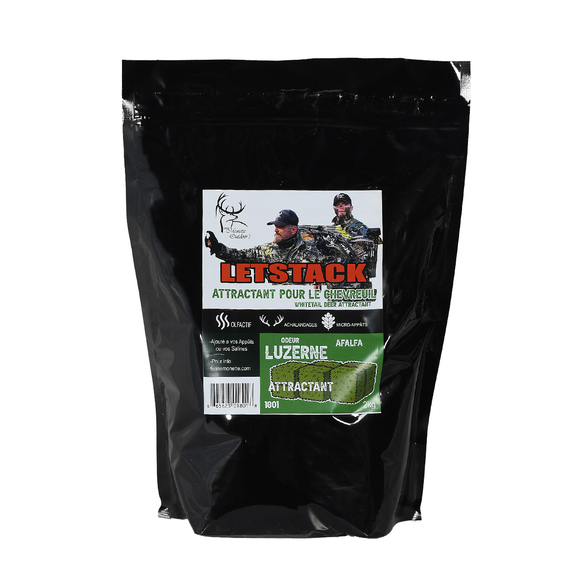 Ferme Monette Outdoor's - Letstack Alfalfa Deer Attractant