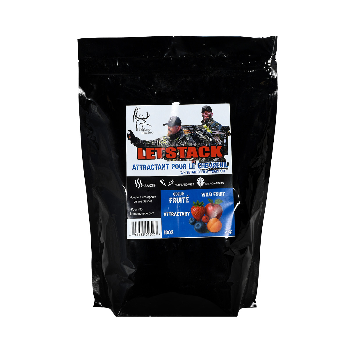 Ferme Monette Outdoor's - Letstack Fruit Attractant for Deer