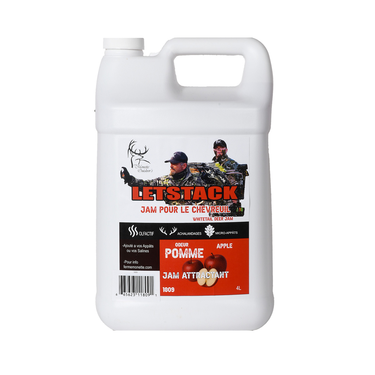 Ferme Monette Outdoor's - Letstack Apple Jam for Deer