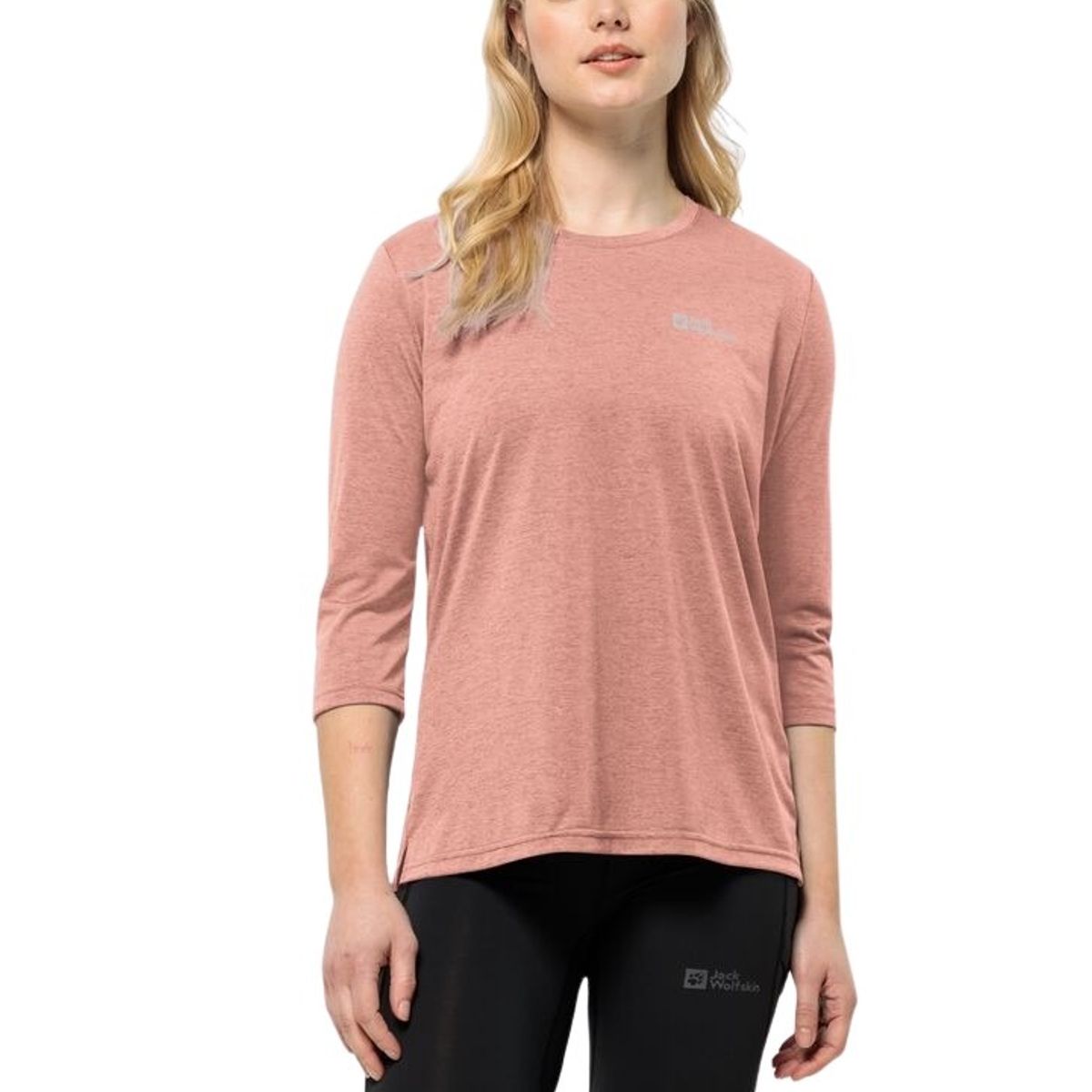 Jack Wolfskin - Chandail à manches ¾ Crosstrail pour femme