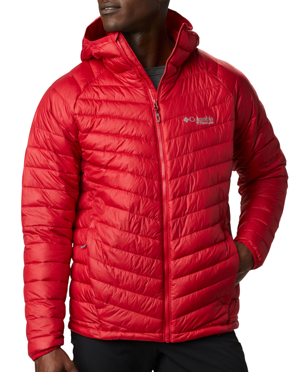mens snow country hooded jacket