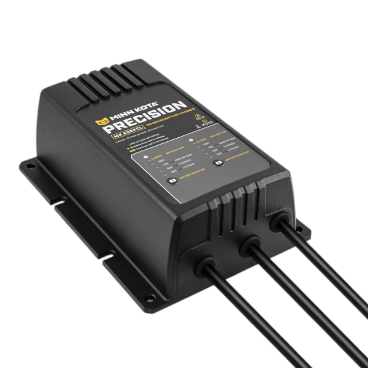 Minn Kota - MK 230 PCL On-Board Precision Charger 2 Bank x 15 Amp