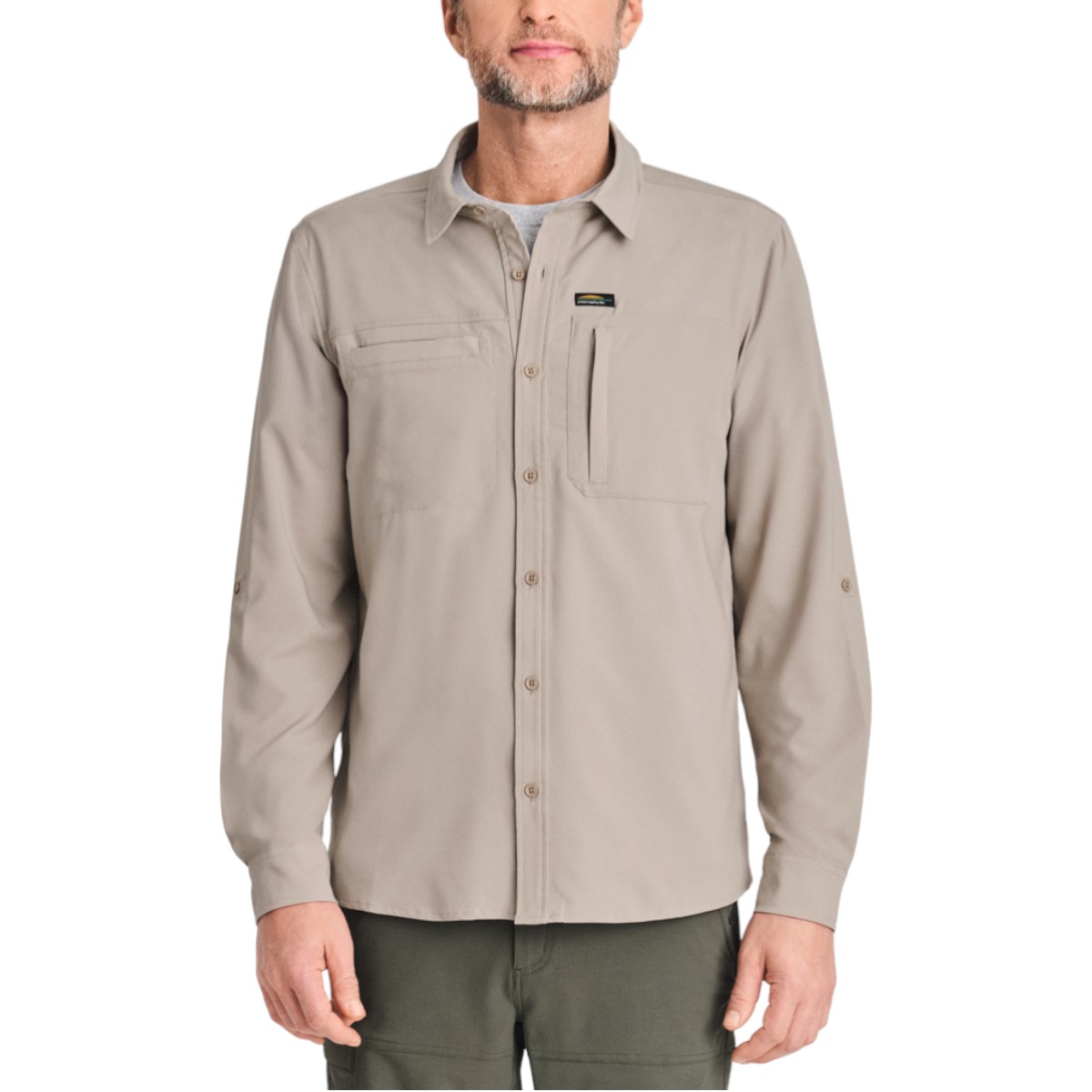 Chlorophylle - Chemise à manches longues Gaspé pour homme