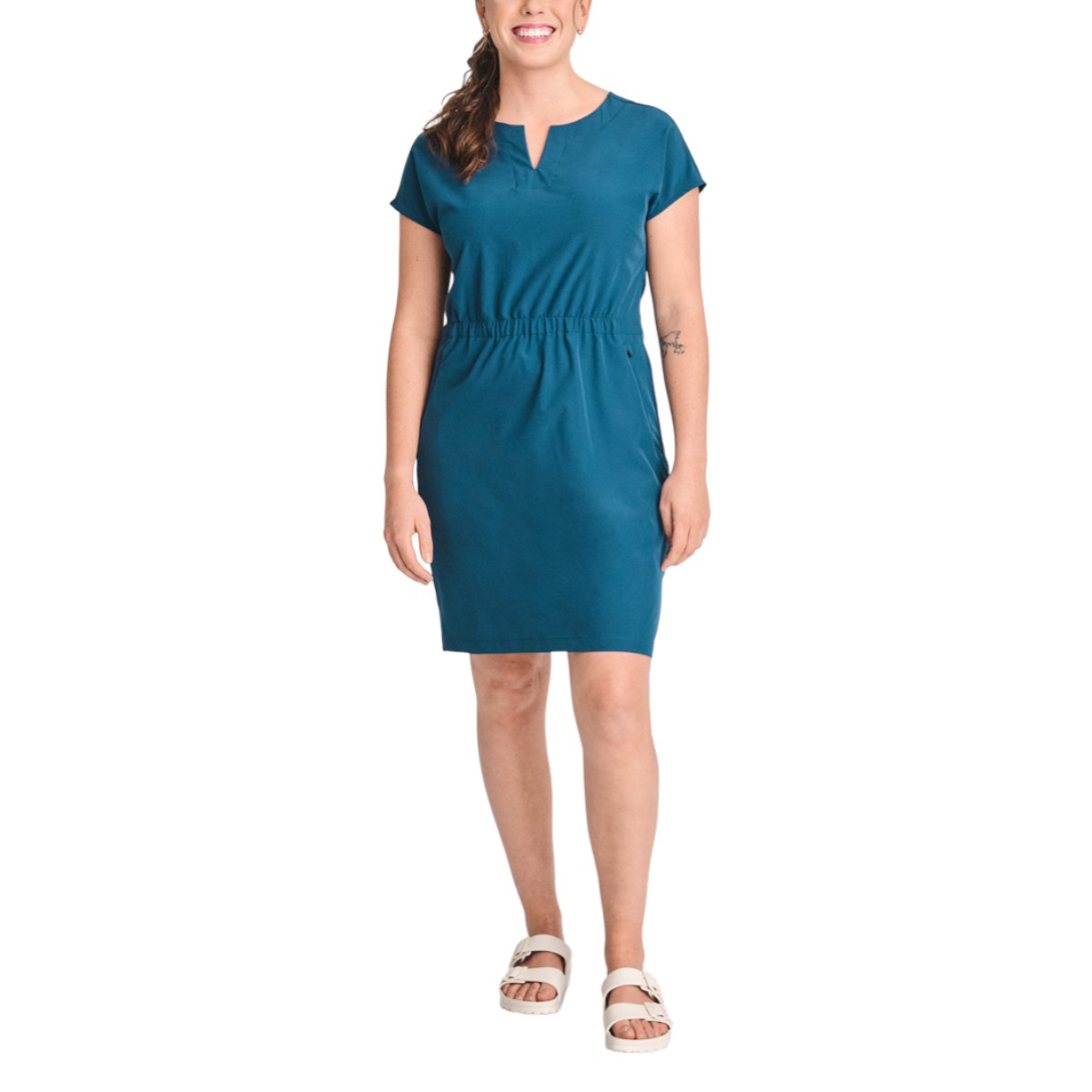 Chlorophylle - Women's Azimut V-neck Summer Dress