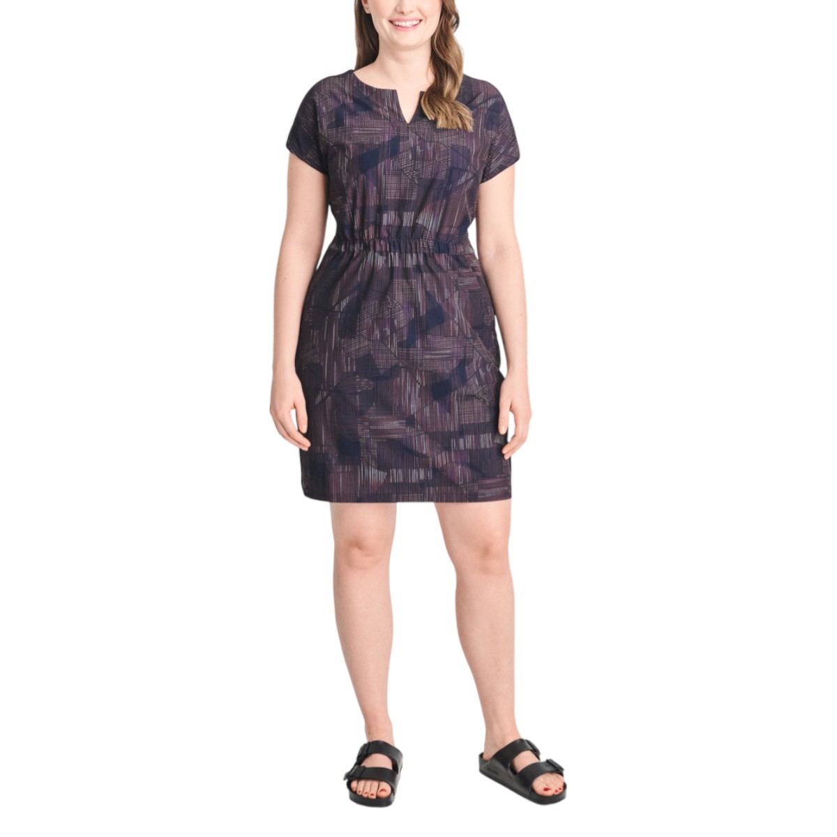 Chlorophylle - Women's Azimut V-neck Summer Dress