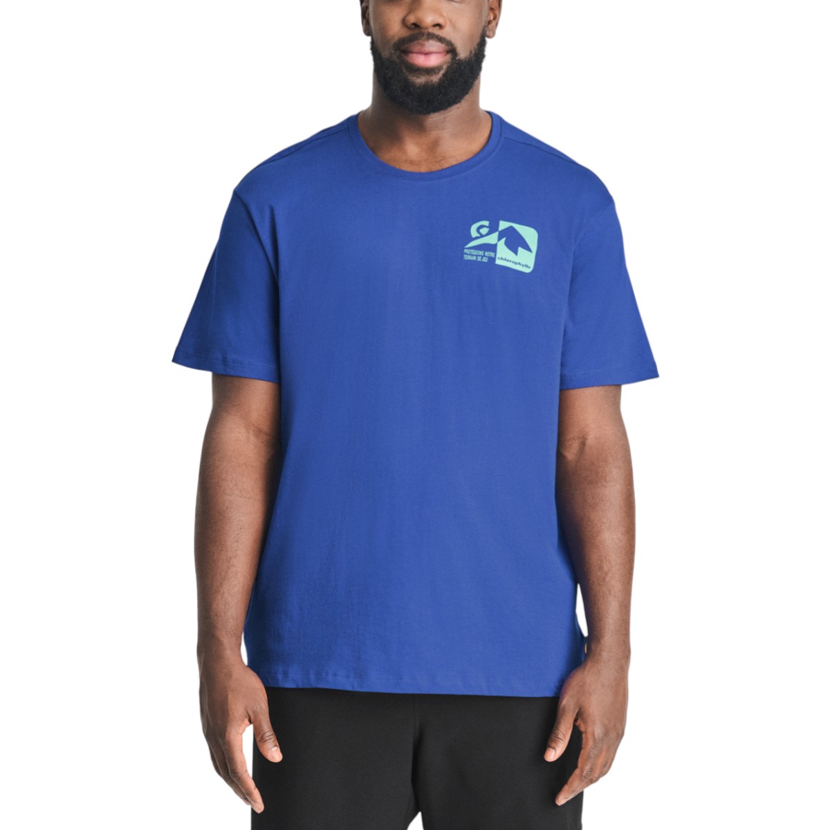 Chlorophylle - T-shirt Géo en coton biologique pour homme