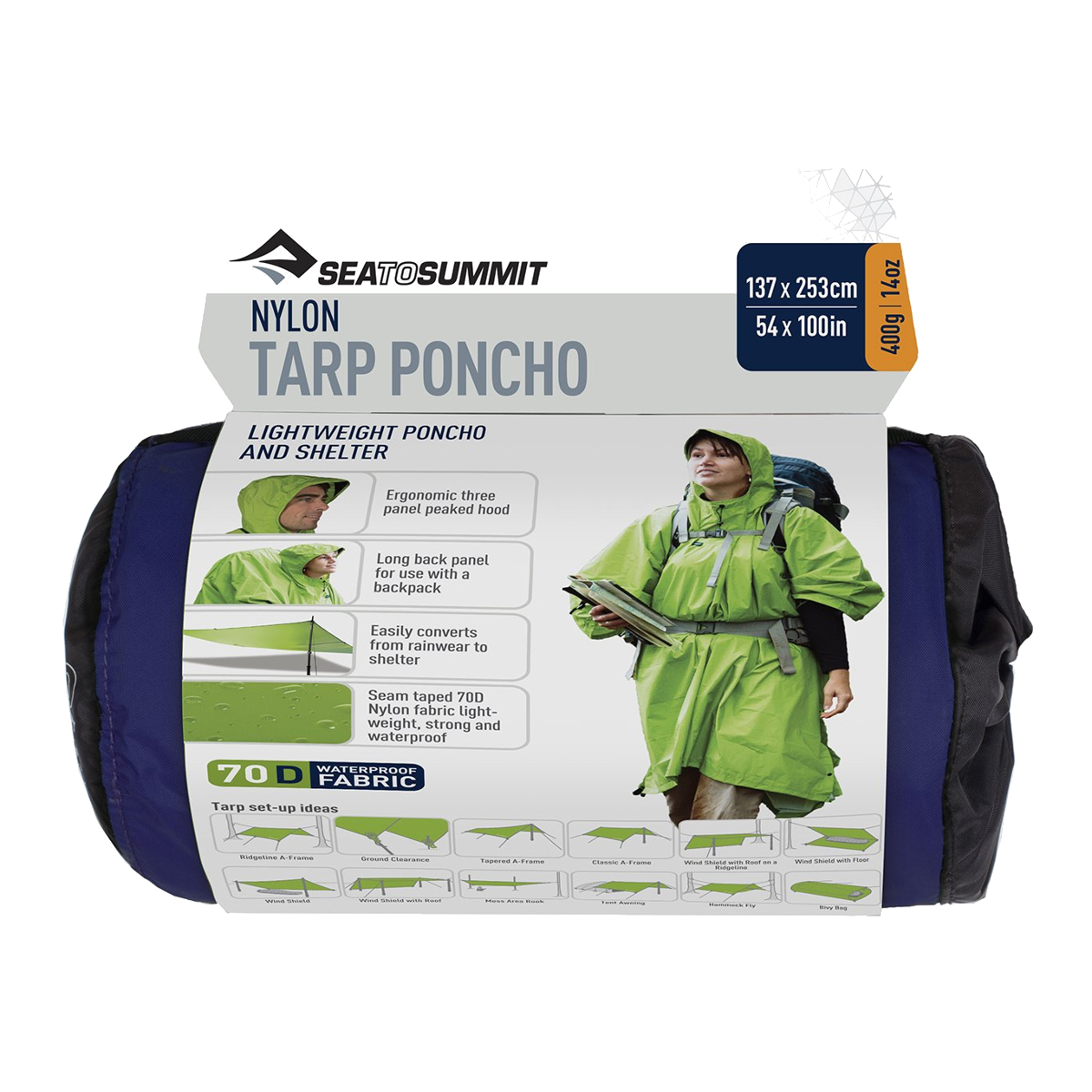 Sea to Summit - Poncho-Bâche en nylon