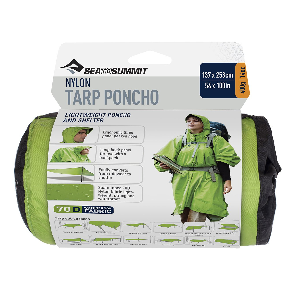 Sea to Summit - Poncho-Bâche en nylon