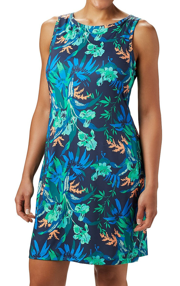 Columbia Womens Printed Dress Chill River
