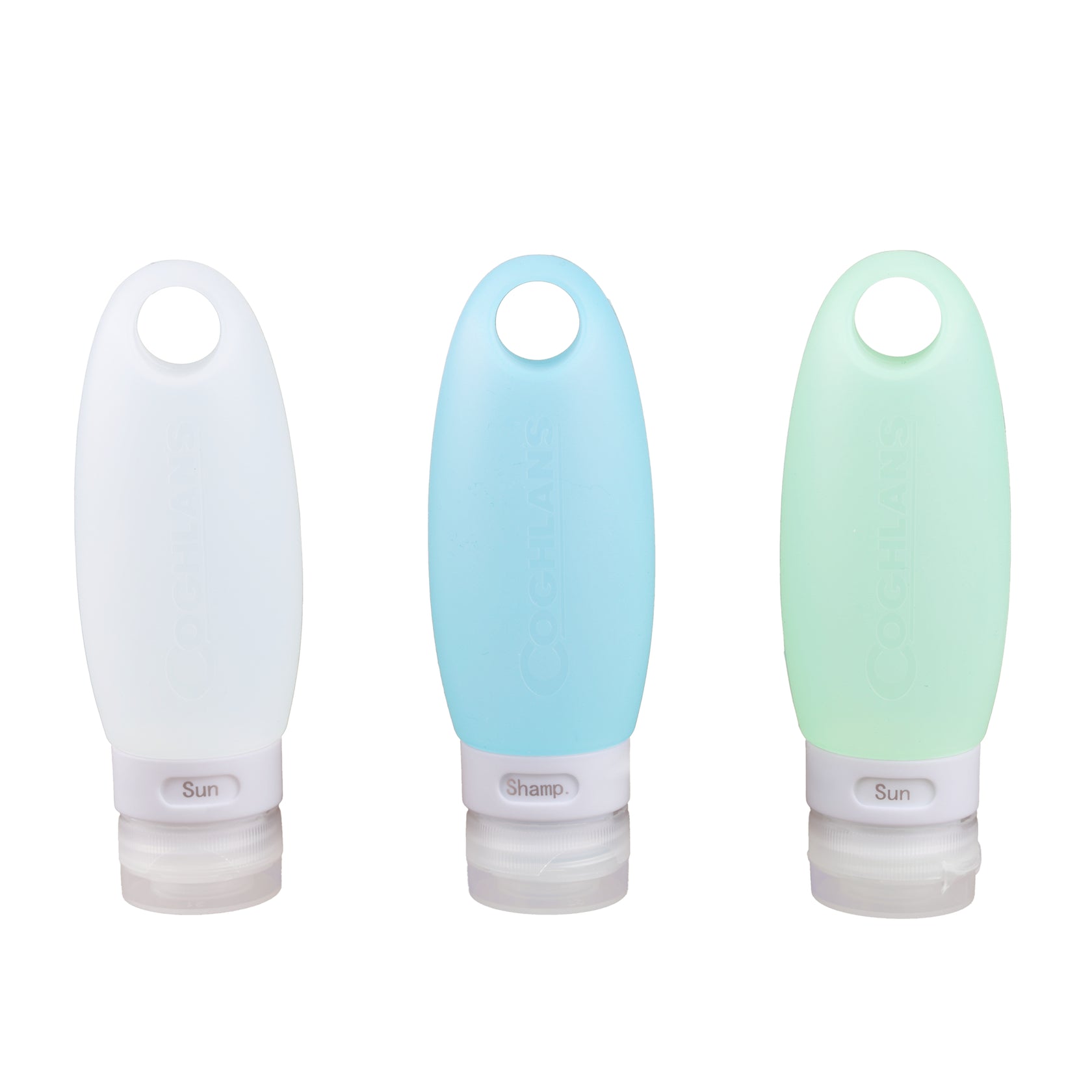 Coghlan's - Pack of 3 Silicone Travel Bottles