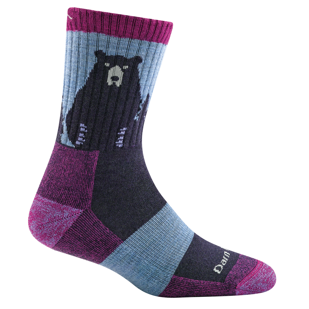 Darn Tough - Women's Bear Town Micro Crew Lightweight Hiking Socks