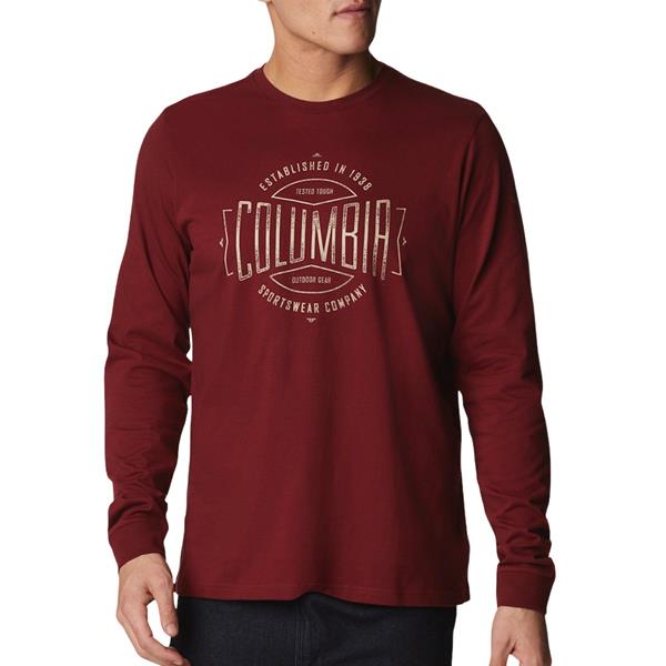 Columbia - Men's Brighton Wood Graphic Long Sleeve Shirt