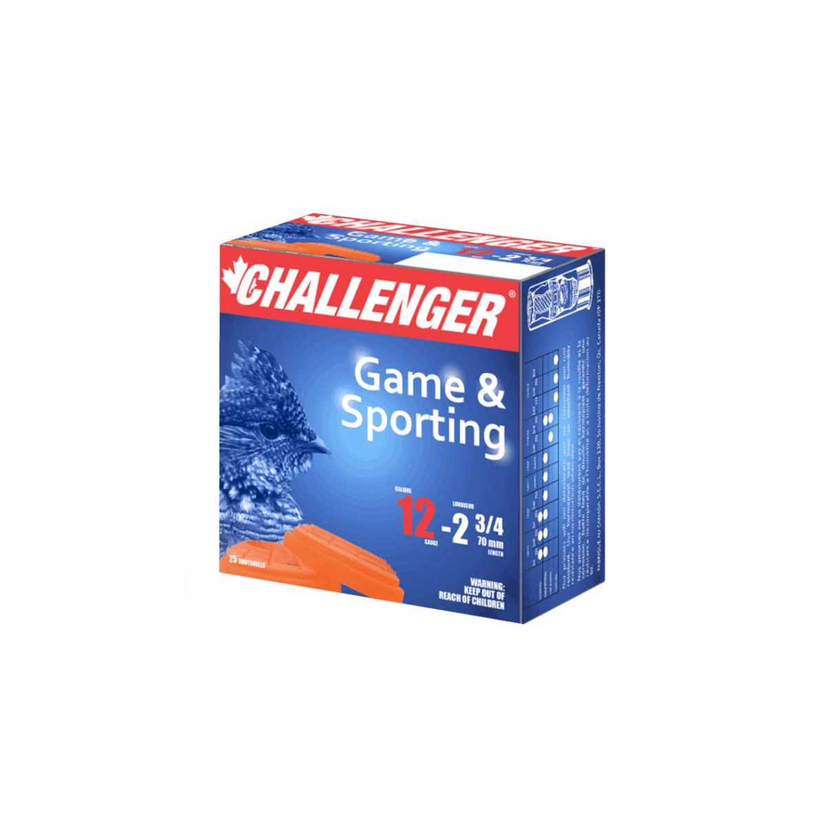 Challenger - Mini Mag 12 GA 2 ¾"