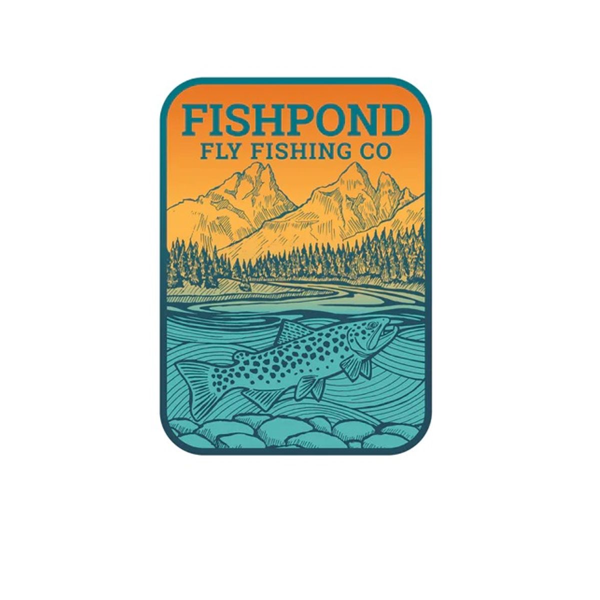 Fishpond - Solitude Sticker