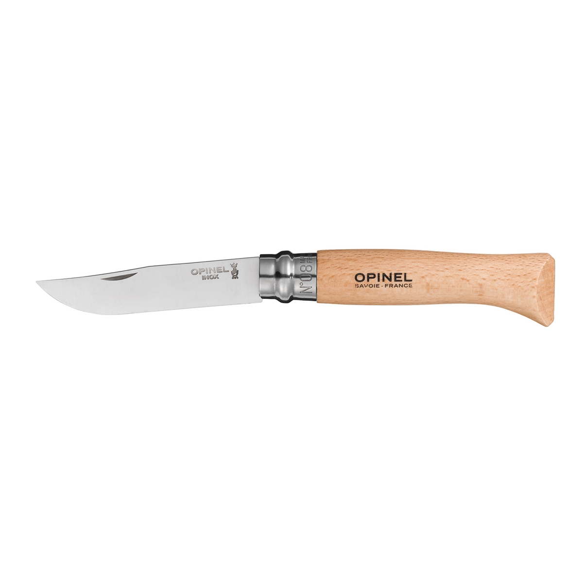 Opinel - N° 08 Stainless Steel Folding Knife