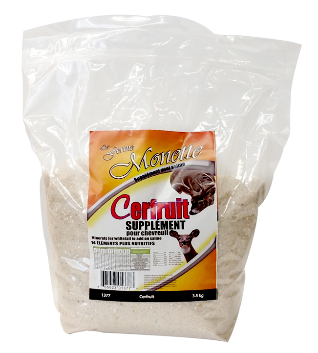 Ferme Monette Outdoor's - Cerfruit Supplement for Deer