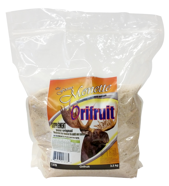 Ferme Monette Outdoor's - Supplément Orifruit pour orignal