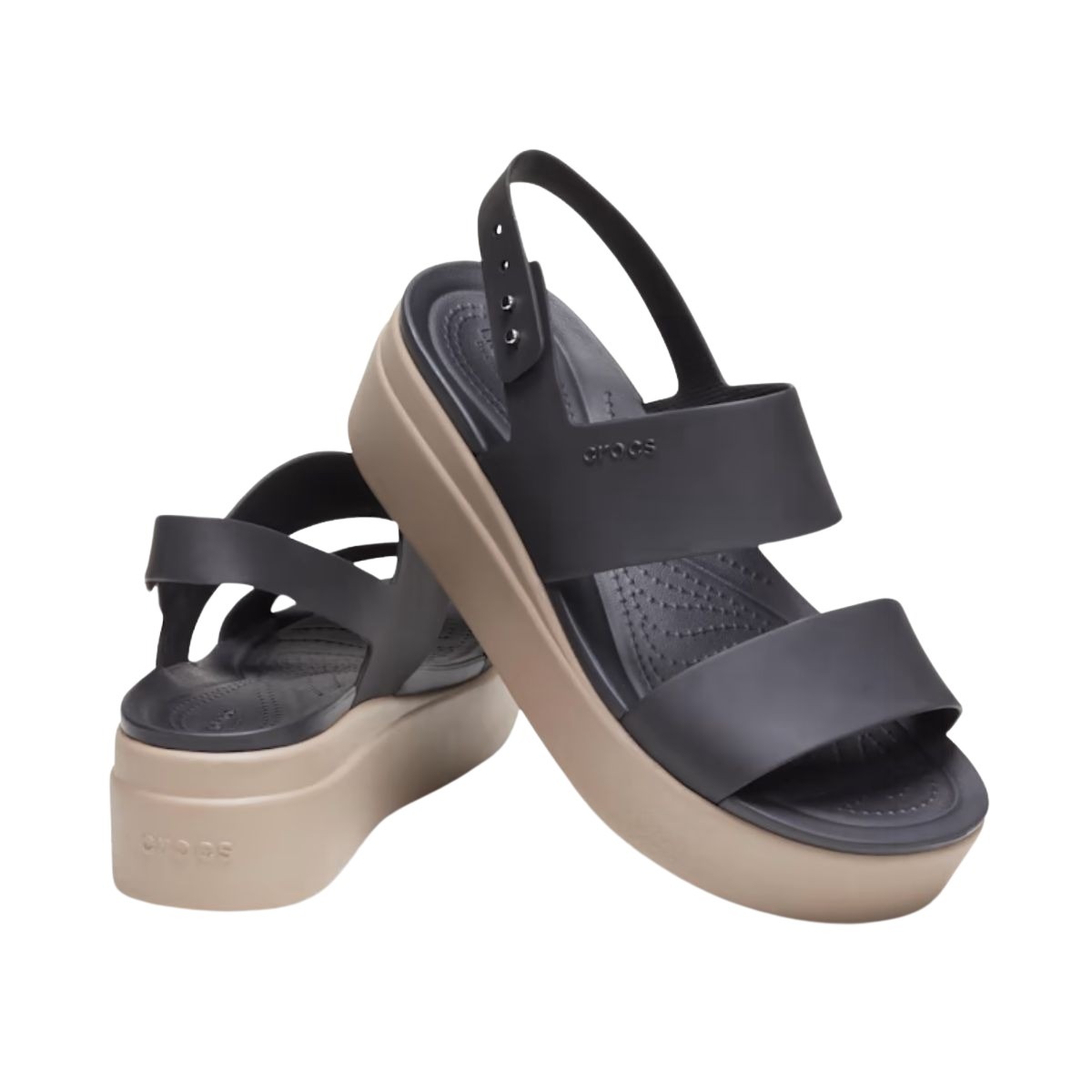 Sandales Brooklyn Low Wedge pour femme Crocs Latulippe