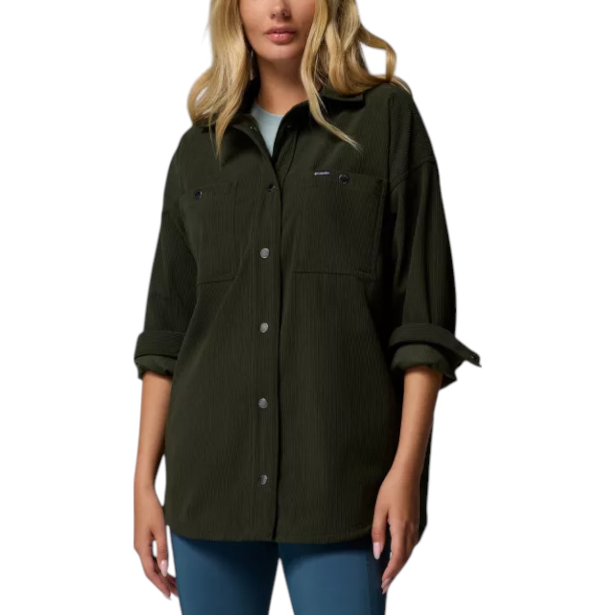 Columbia - Manteau en velours côtelé Blue Point Creek pour femme