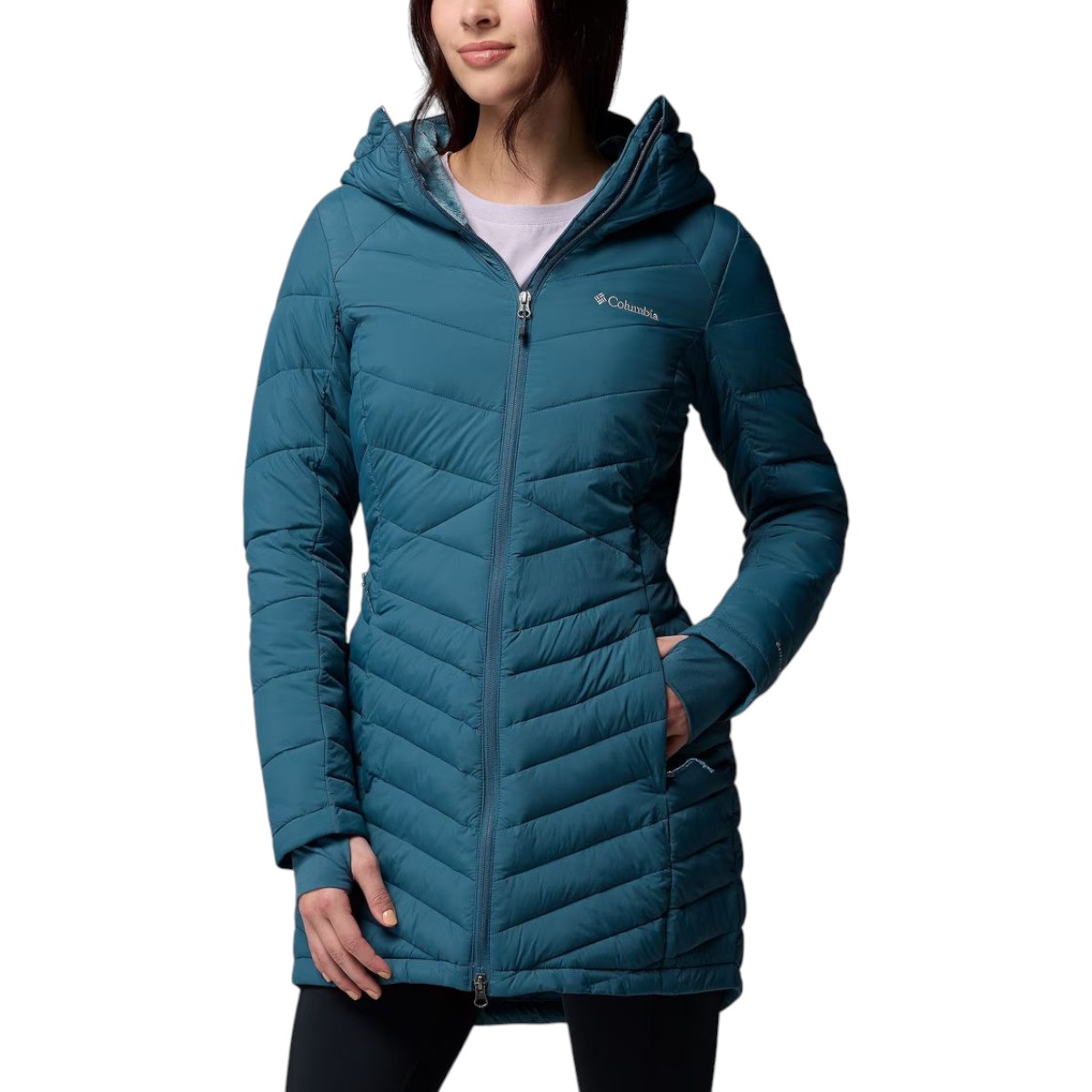 Columbia - Manteau à capuchon mi-long Joy Peak II pour femme
