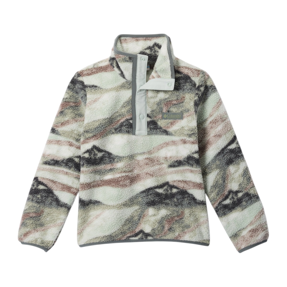 Columbia - Kids' Helvetia™ II Printed Half Snap Fleece Pullover
