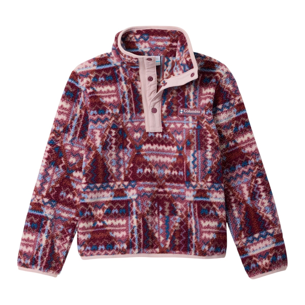 Columbia - Kids' Helvetia™ II Printed Half Snap Fleece Pullover