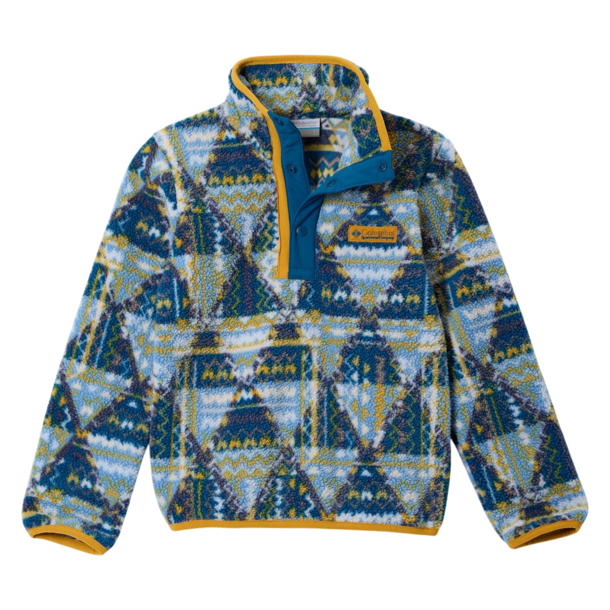 Columbia - Kids' Helvetia™ II Printed Half Snap Fleece Pullover