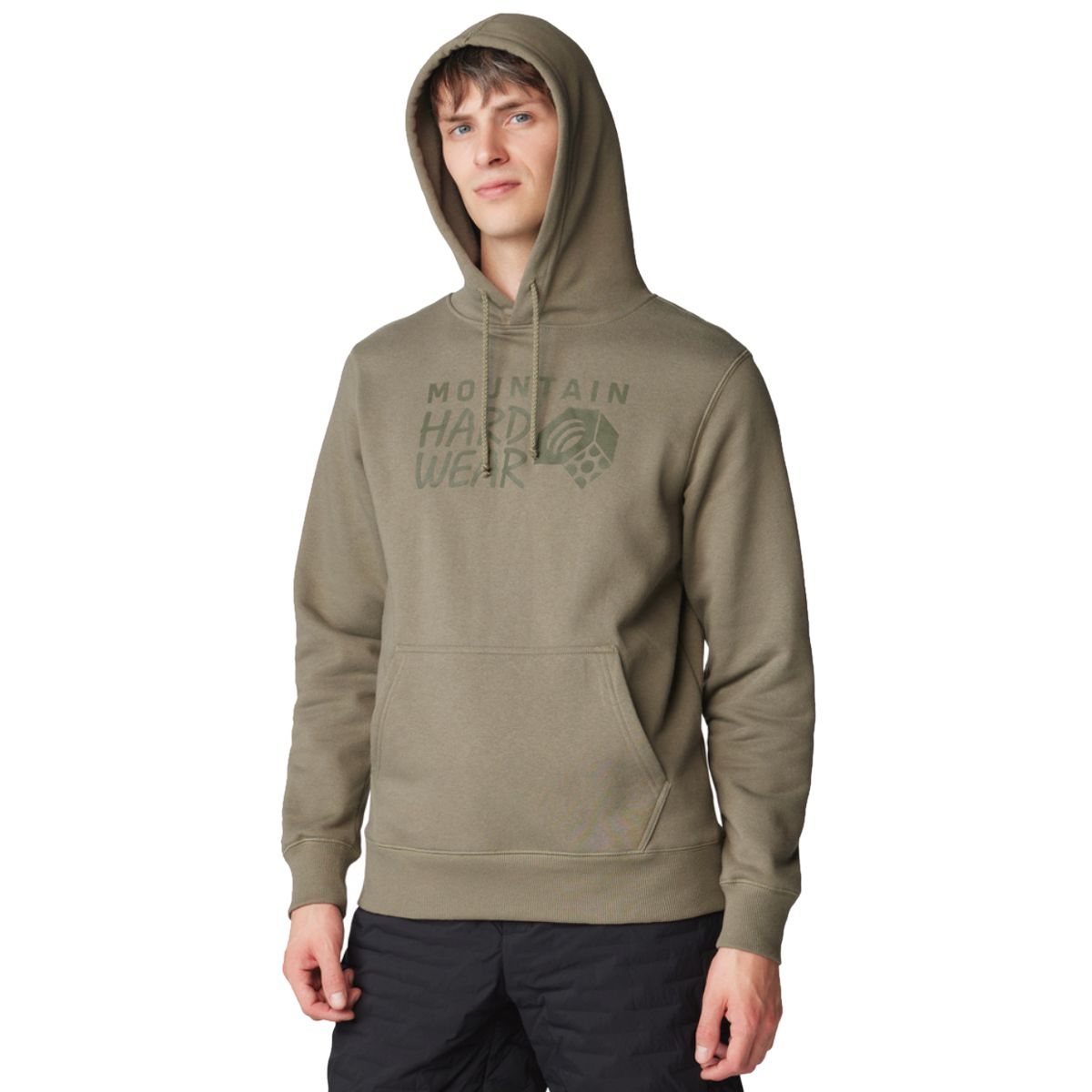 Mountain Hardwear Men s MHW Logo Pullover Hoody M Green