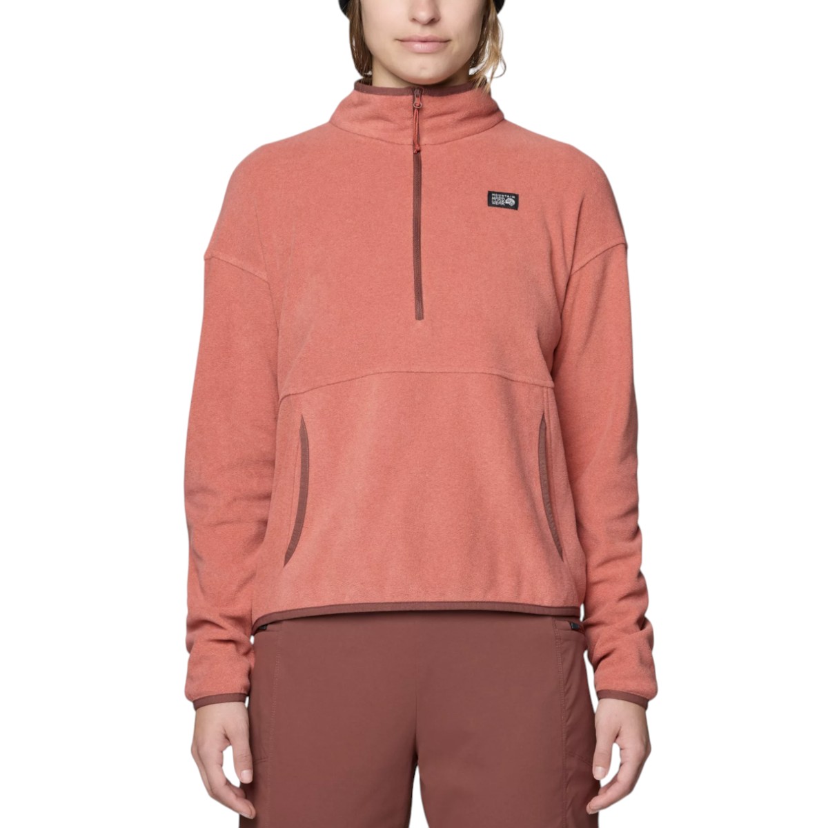 Mountain Hardwear - Chandail à enfiler à demi fermeture à glissière Microchill pour femme