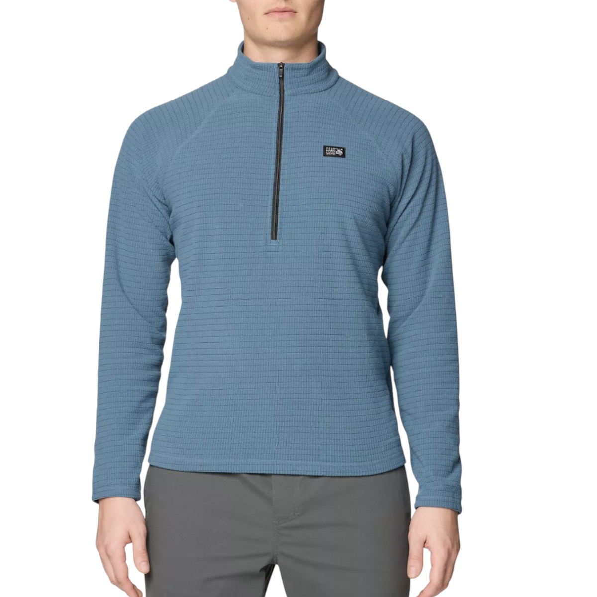Mountain Hardwear - Chandail à enfiler demi zip Summit Grid pour homme