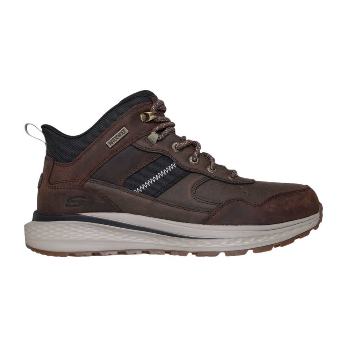 Skechers - Bottes Slip-ins imperméables, coupe ample pour homme