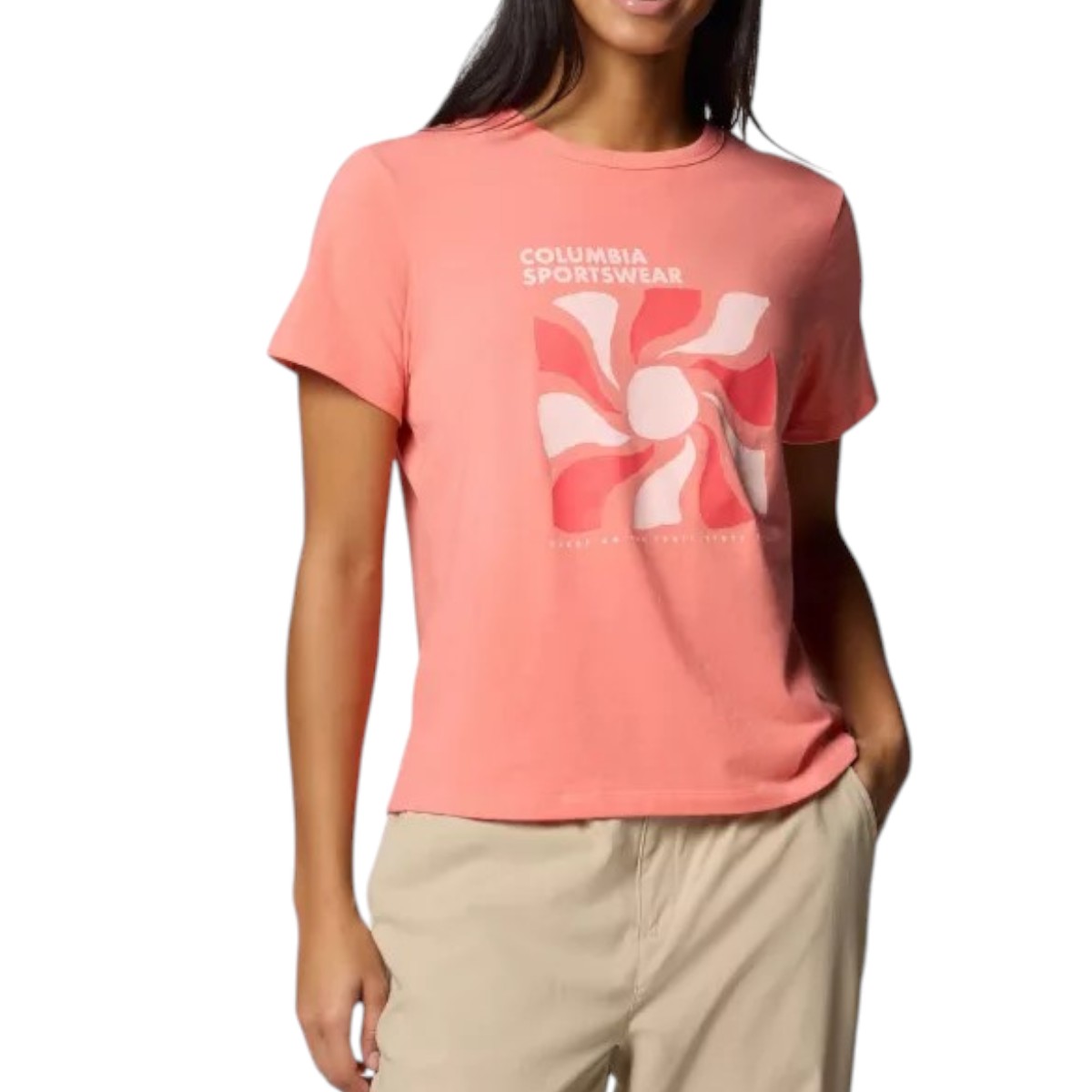 Columbia - Chandail à manches courtes Sun Trek™ Graphic pour femme III
